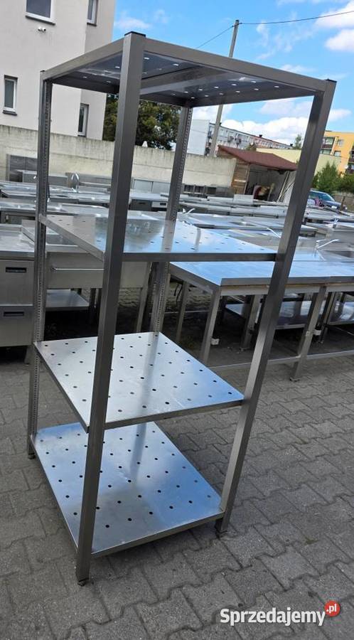 Regał Gastro Ociekowy 4 Półki 8070180 M1074 N Nowe Skalmierzyce