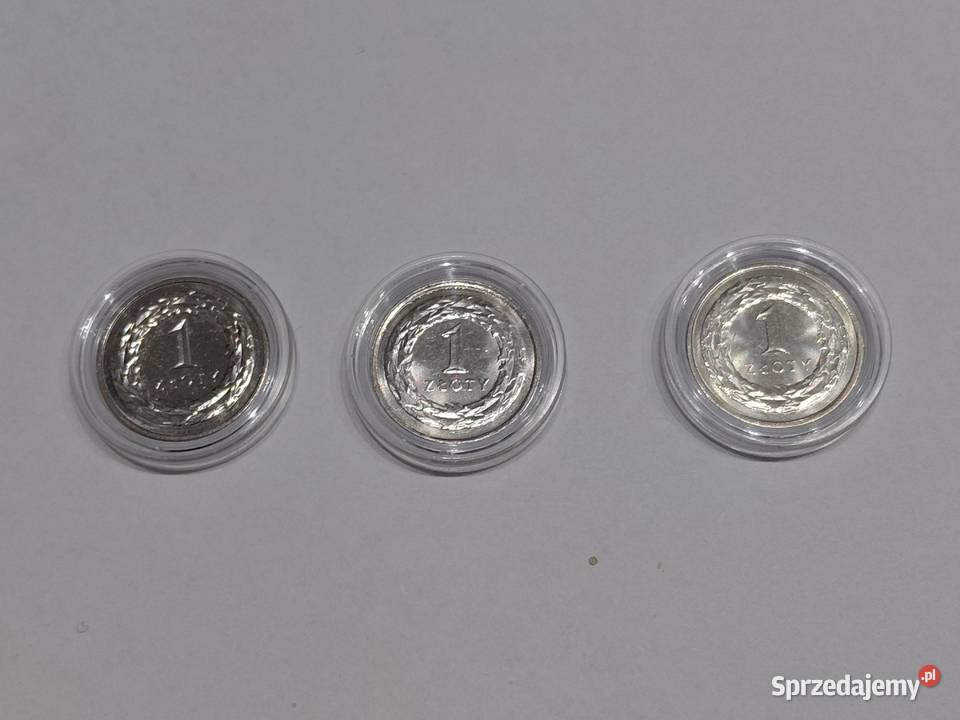 Monety obiegowe 1 złoty NBP Numizmatyka sprzedam