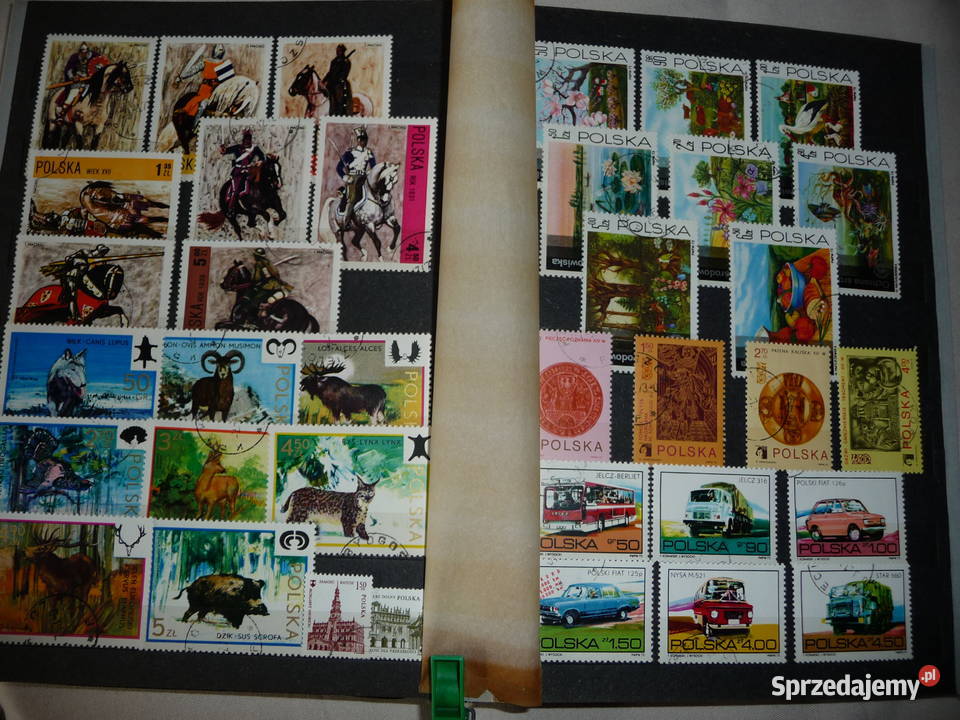 Klaser album polskich znaczków Bukowno