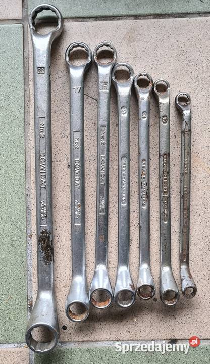 Klucze oczkowe gięte Dowidat by Gedore zestaw 8 Płońsk