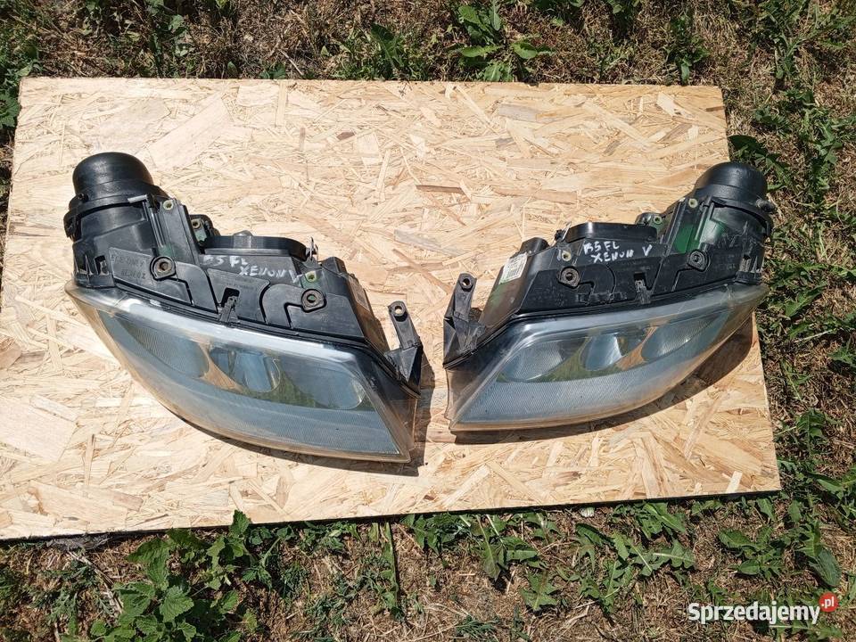 Lampy przednie Xenon Hella Passat B5 osobowe kujawsko-pomorskie Chełmża