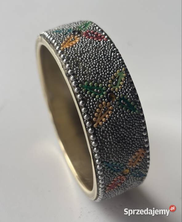 Bransoletka mosiądz z koralikami Bransoletki Bydgoszcz