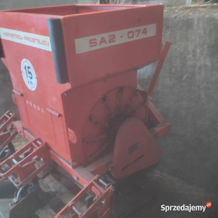 Kombajn Anna Z 644 sadzarka czeska Pleszew