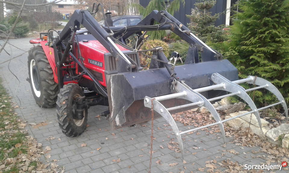 Minitraktor Yanmar 28 Ciągniki Woźniki