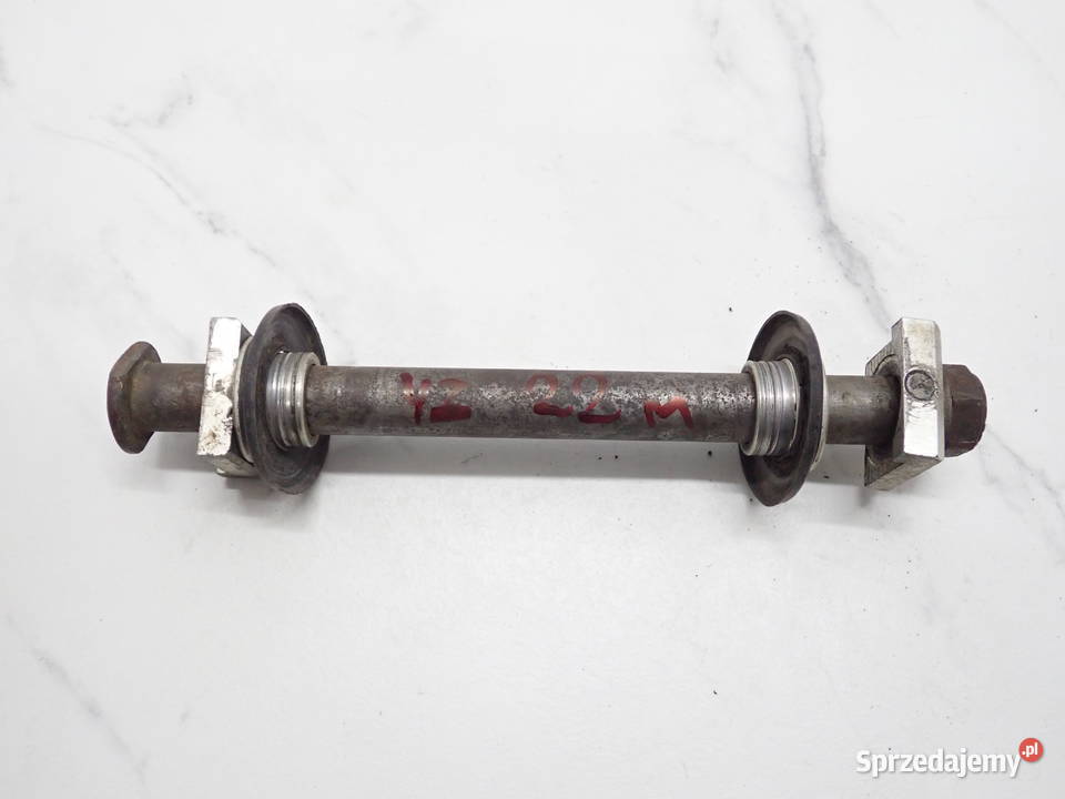Oś Ośka 22mm Koła Tył Napinacze Dystanse Yamaha lubuskie Strzelce Krajeńskie sprzedam