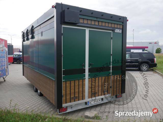 Przyczepa gastronomiczna BeefBus Burger Kebab Magnice