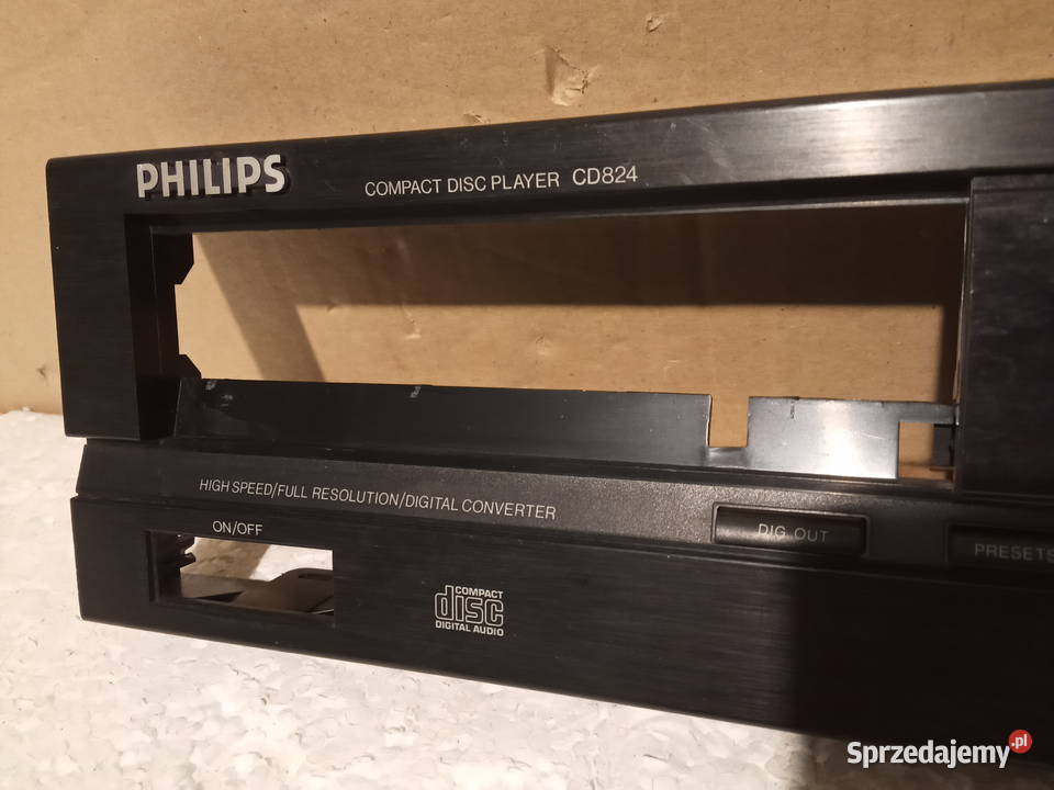 PHILIPS CD824 Panel Frontowy Pozostałe Audio