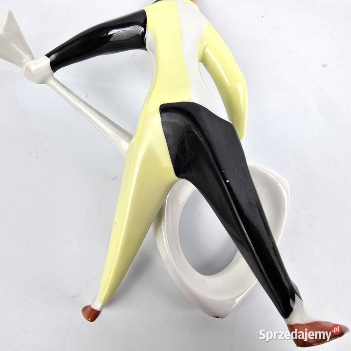 Klaun z gitarą Art Deco Jen Hanzly Aquincum Pomiechówek