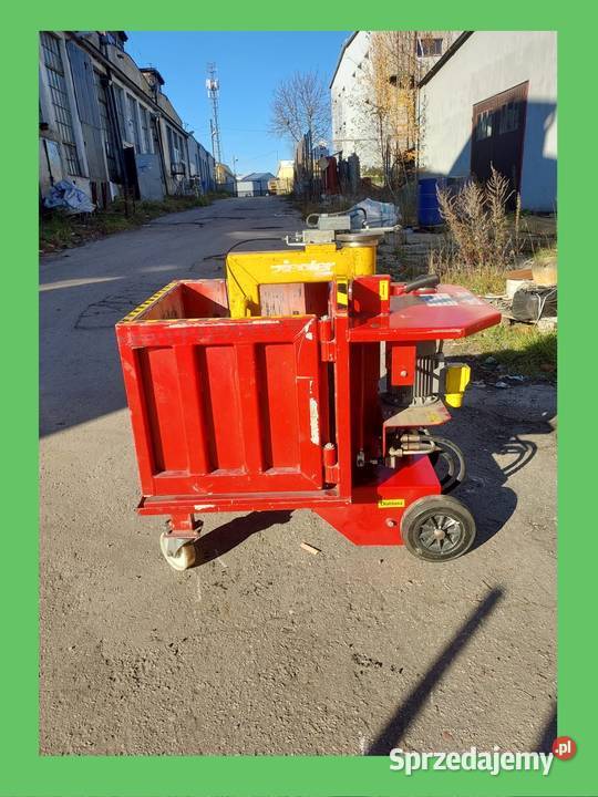 Belownica prasa zgniatarka do foli kartonu