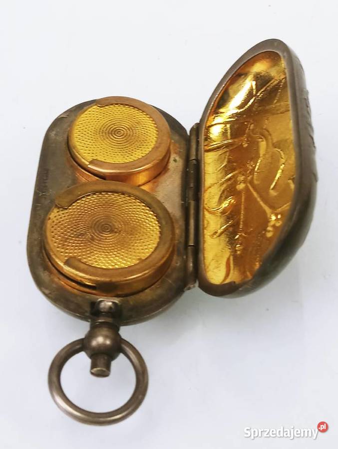 Pudełko na Monety Pozłacane Blanc secesja Nowa Sól