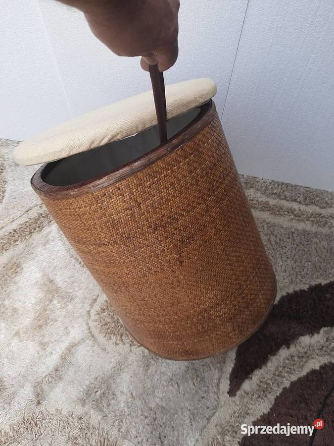 Kosz boho kosz na pranie na zabawki z trawy Trzebinia sprzedam