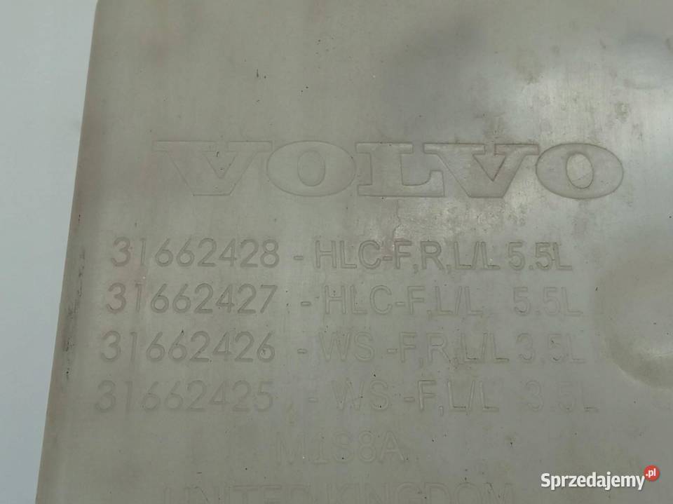 ZBIORNICZEK SPRYSKIWACZY 31662428 Volvo S90 II osobowe Zbiorniki płynu do spryskiwaczy świętokrzyskie