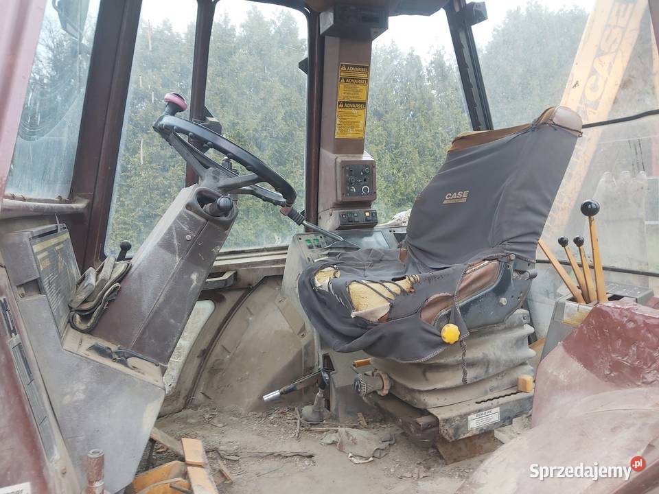Koparko Ładowarka Case 580k prod 1991 Jabłonowo Pomorskie