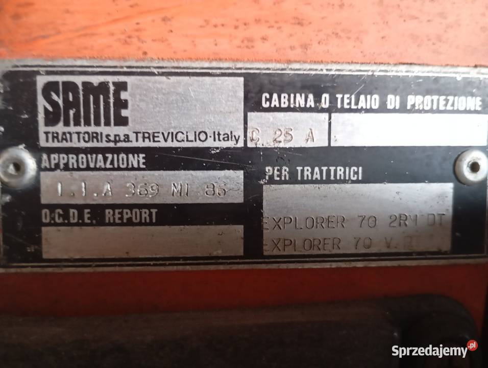 Same Explorer 70 tur quicke Napęd 4x4 Kolno sprzedam