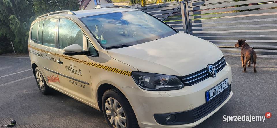 Volkswagen Touran 16 Tdi z 2012 r z Niemiec automatyczna Touran łódzkie Koluszki
