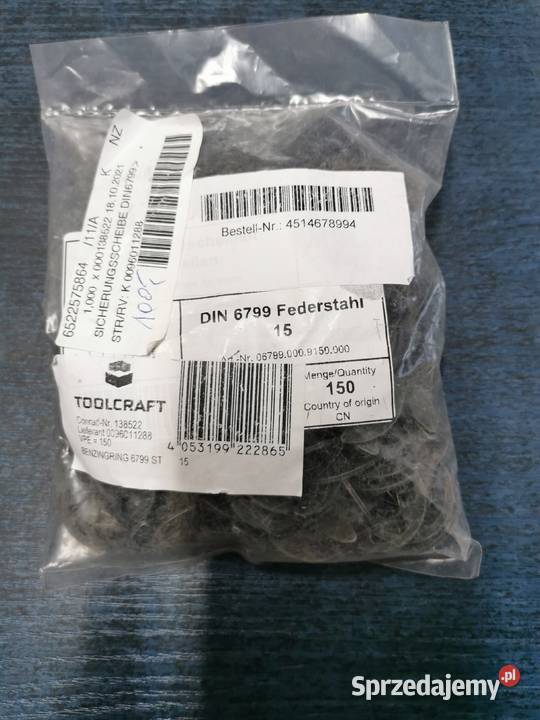 TOOLCRAFT podkładki zabezpieczające średnica Pozostałe Wrocław sprzedam