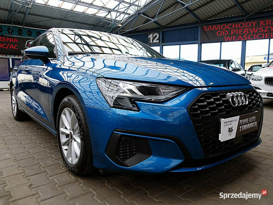 Audi A3 20TDi 150 STRONIC LedNavi GWAR 1wł Kraj ABS Mysłowice sprzedam
