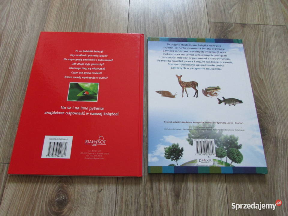 świat owadów i ekologia zestaw książek 2 małopolskie Kraków