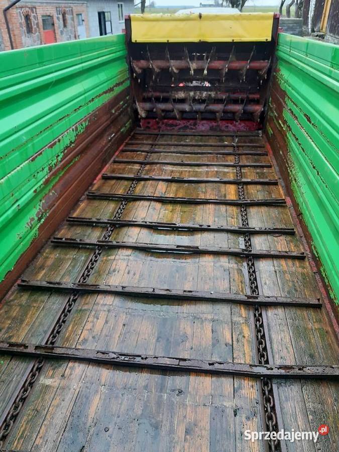 Przyczepa Strautmann FVW 120 uszkodzony Ryki