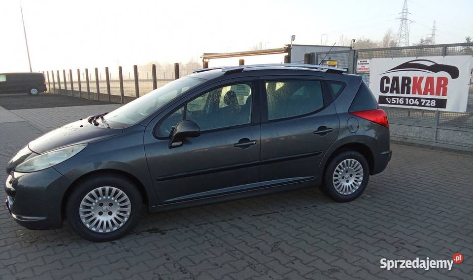 Peugeot 207 SW PRZEBIEG 164 AUTOMAT ALU16 wielkopolskie