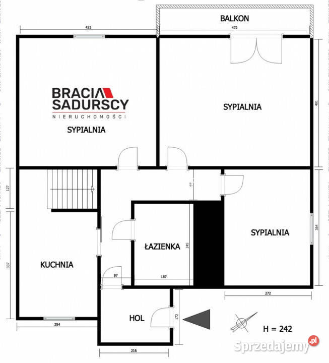 Dom bliźniak Wieliczka 83m2 sprzedam