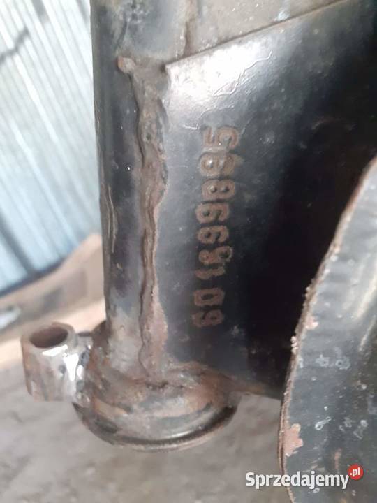 Rama wsk 125 z dokumentami uszkodzony Motocykle, skutery, quady Chełm