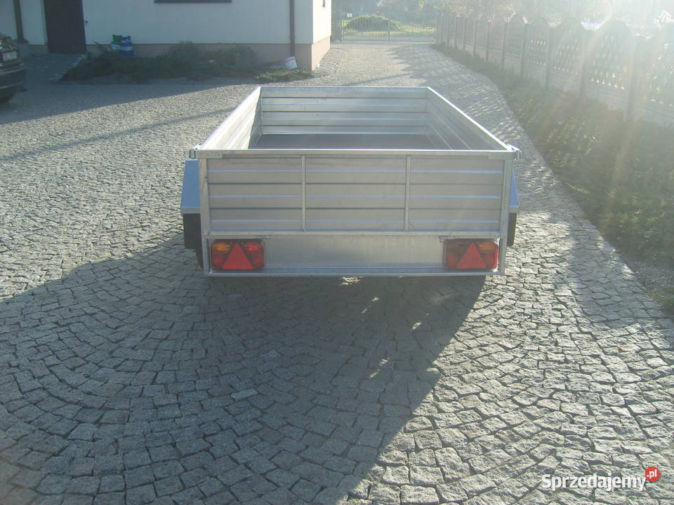 przyczepka samochodowa 265x130 dmc 750 2 osie Panki