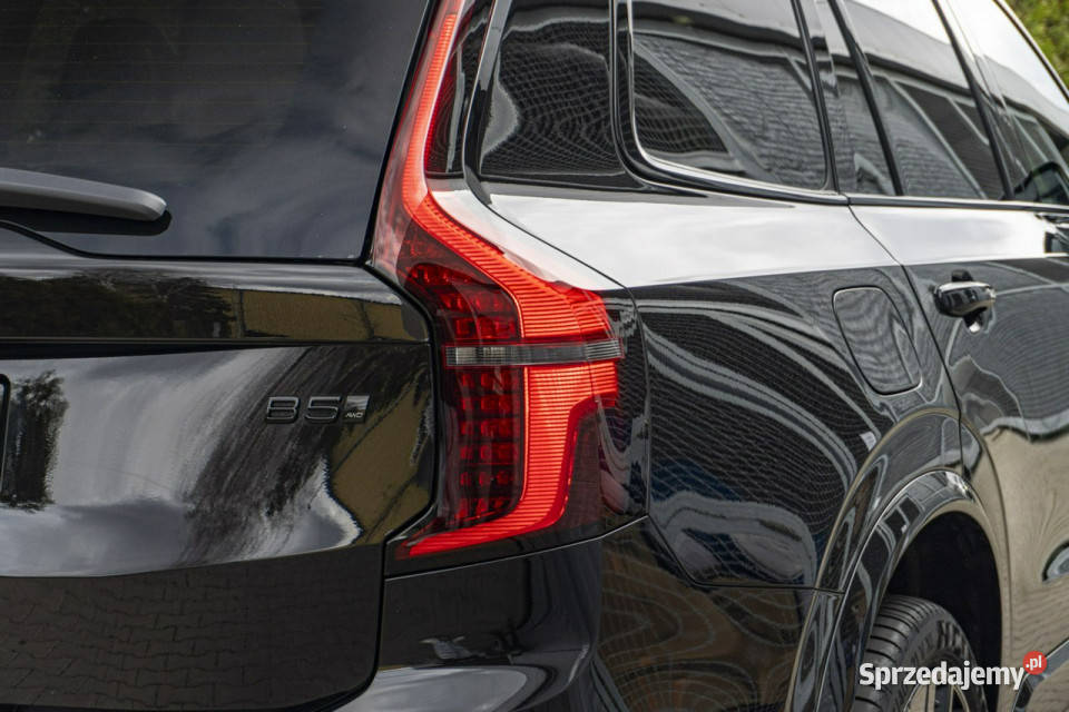 Volvo XC 90 Ultra BLACKEDITION B5 AWD MildHybrid kurtyny powietrzne Łódź sprzedam