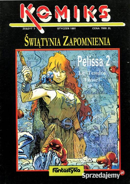 Zestaw 11 komiksów Polskie