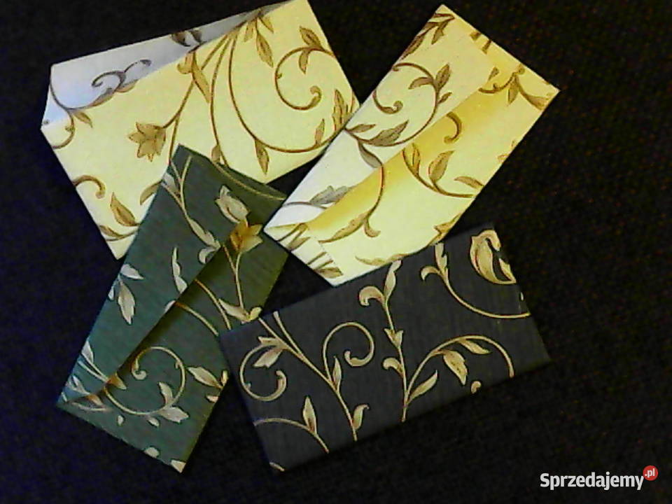 Niepowtarzalne ozdobne KOPERTY lubelskie Bukowina