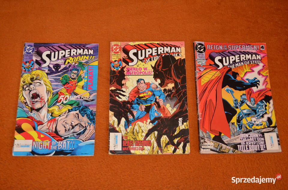 Komiksy DC COMICS zestaw 5 zeszytów mazowieckie Ostrołęka