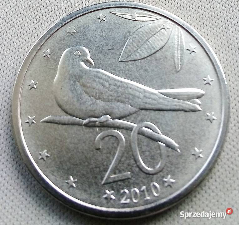 WYSPY COOKA20 CENTÓW2010 r PTAK Numizmatyka mazowieckie Legionowo sprzedam