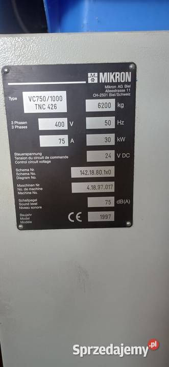 mikron vc1000 Dębica