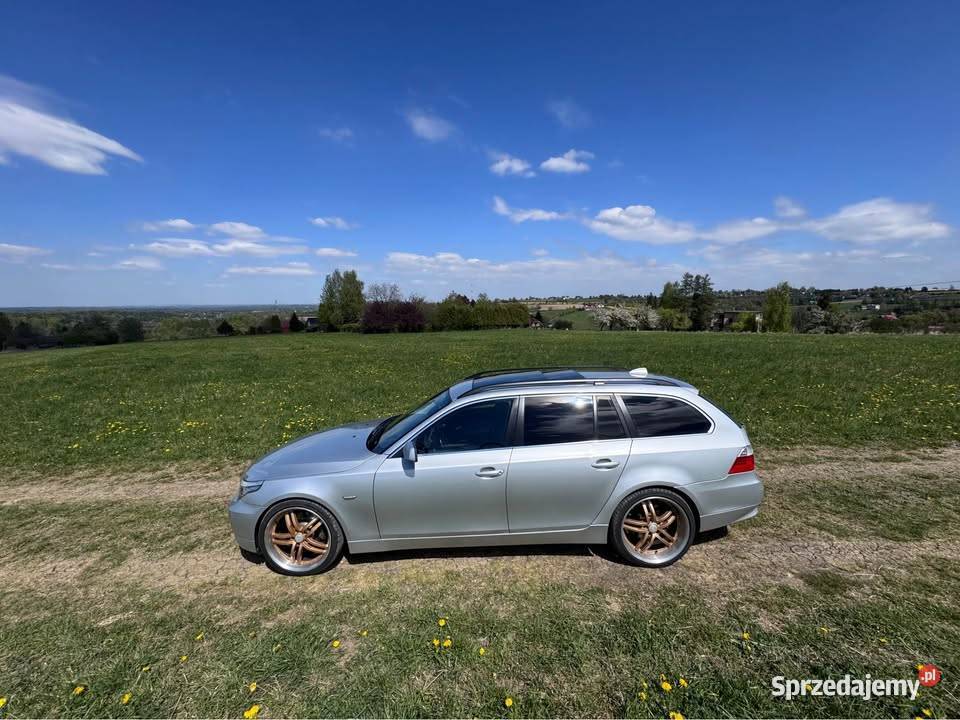 BMW e61 lci 525d m57d30tu2 doinwestowana 2996cm3 śląskie Mysłowice sprzedam