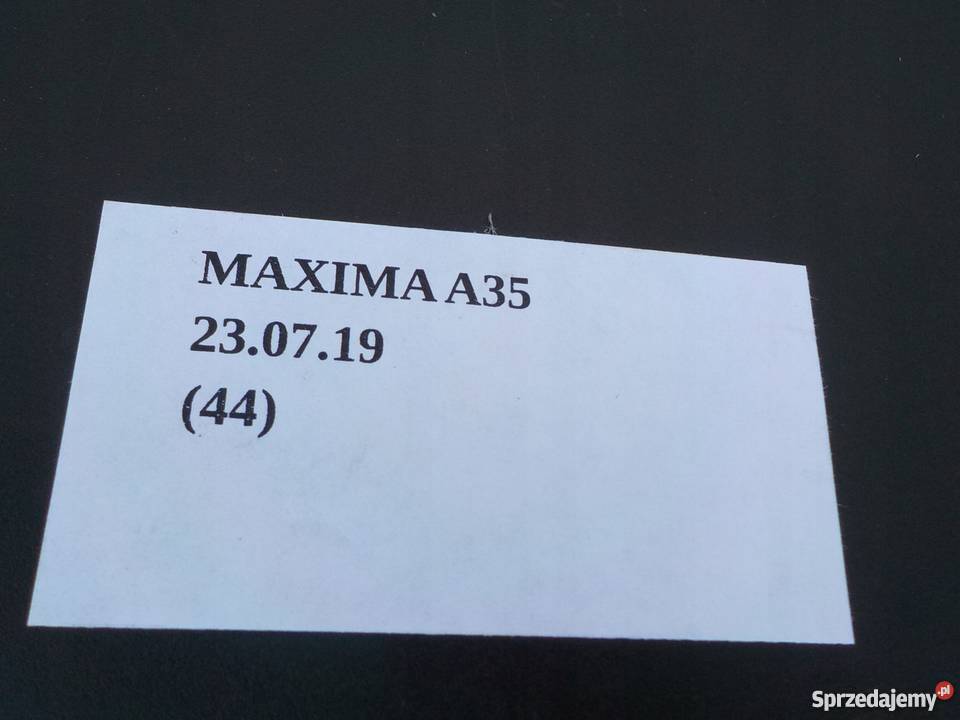 OSŁONA ZAŚLEPKA BAGAŻNIKA NISSAN MAXIMA A35 wielkopolskie Nowy Tomyśl