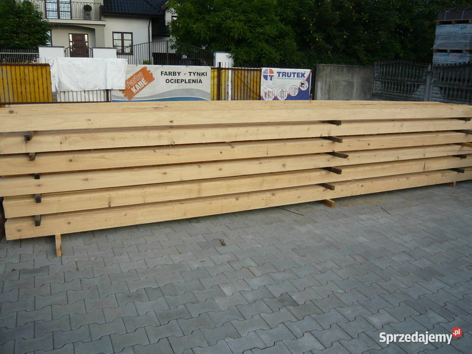 kantówka drewniana sosna świerk 100x100 mm suche świętokrzyskie Oleśnica
