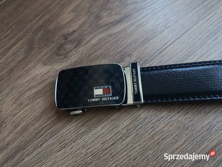 Pasek skórzany męski Tommy Hilfiger do garnituru Paski Białystok