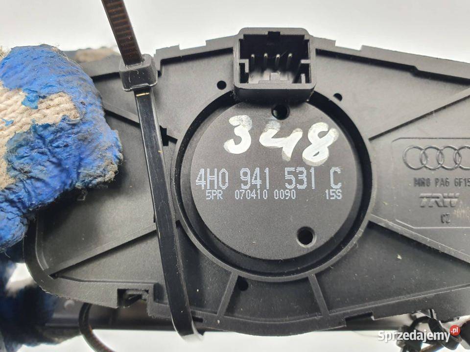 WŁĄCZNIK ŚWIATEŁ AUDI A8 D4 4H0941531C Lipno