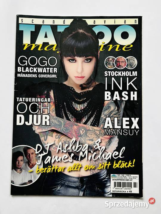 Scandinavian Tattoo Magazine 140 72014 Gogo Warszawa