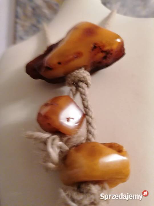 Wisior bursztyn bałtycki Białystok