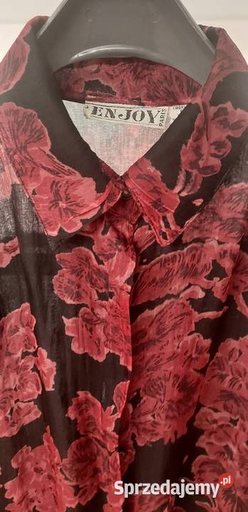 szyfonowa bluzka w kwiaty Gdańsk sprzedam