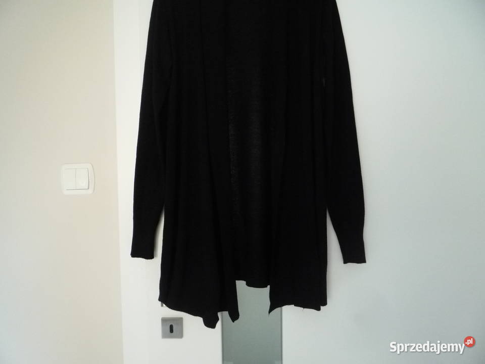 Reserved 40L Czarny kardigan Sweter Narzutka Szczecin