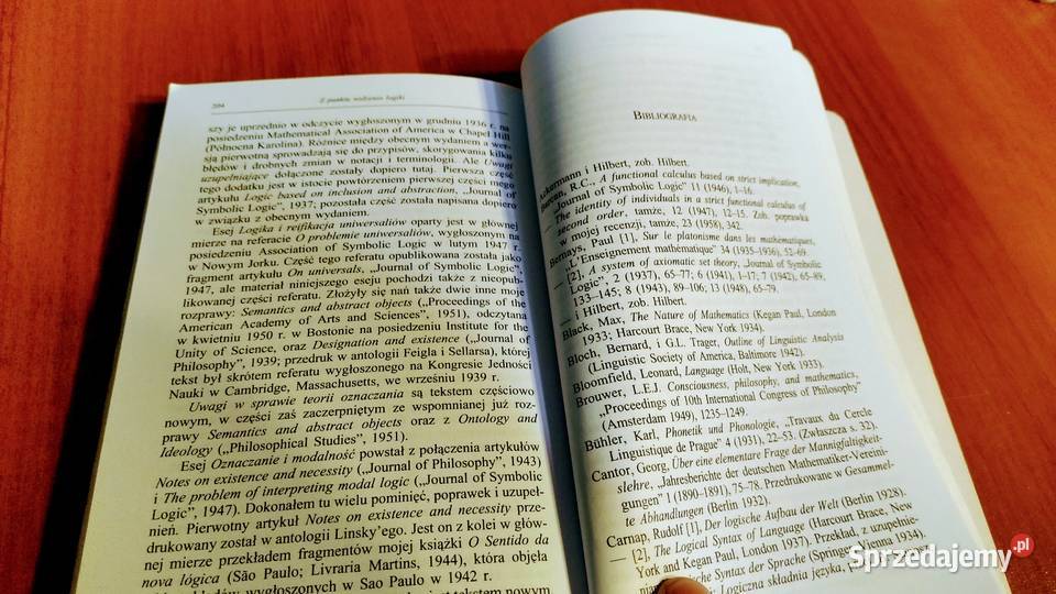 Z punktu widzenia logiki dziewięć esejów Gdańsk