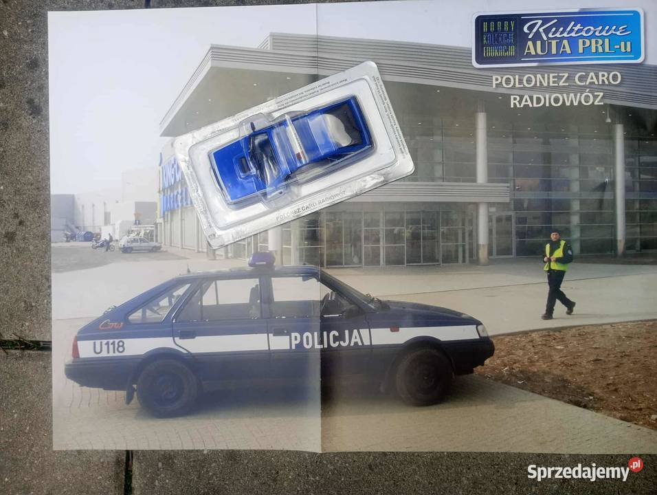 POLONEZ CARO POLICJA deagostini 143 kultowe auta Modelarstwo Warszawa