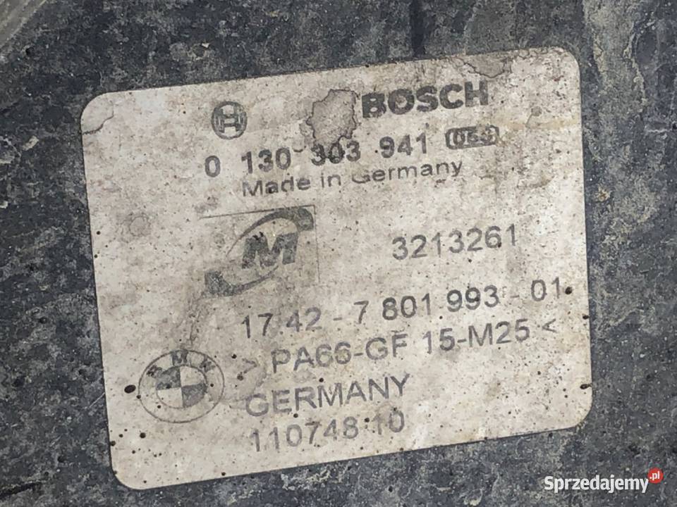 WENTYLATOR CHŁODNICY BMW E87 20 122 7801993 0313