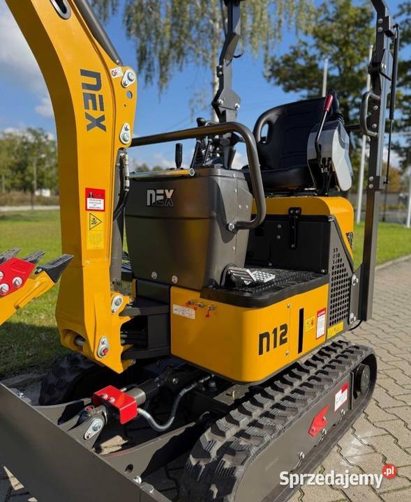 Mini koparka NEX N12 Full silnik YANMAR PROMOCJA zachodniopomorskie Sławno