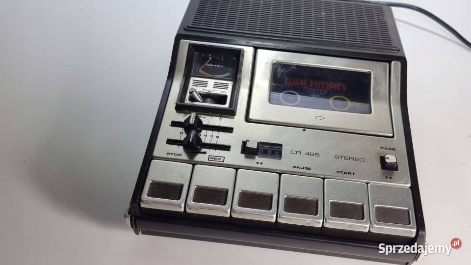 Magnetofon catette deck Grundig CR 485A wielkopolskie Międzychód sprzedam