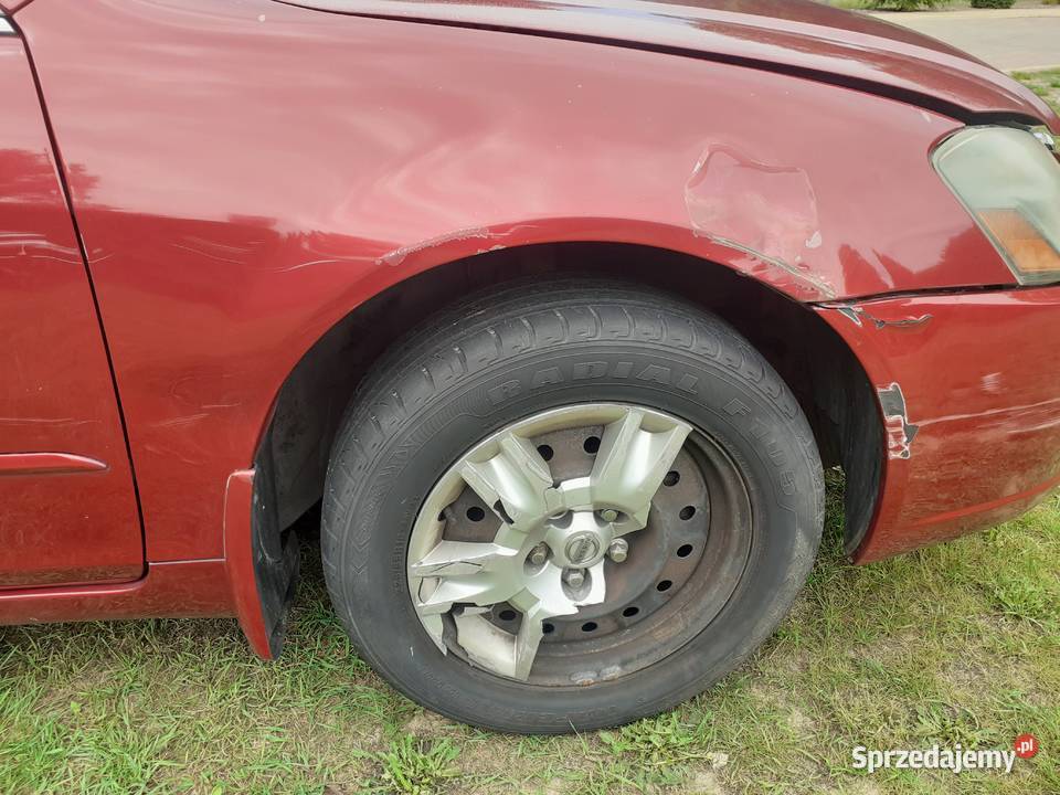 Nissan Altima 2005 25 benzyna gaz 141000 Rok produkcji 2005 łódzkie