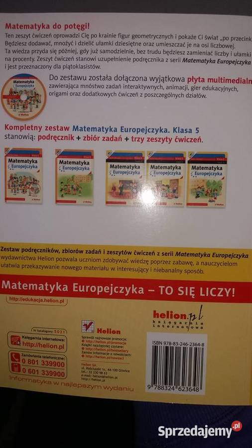 matematyka używane podręczniki szkolne Helion Warszawa