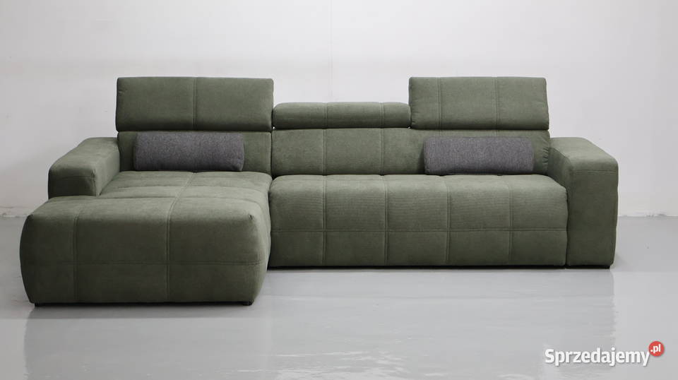 TBA DESIGN narożnik regulowane zagłówki sofa